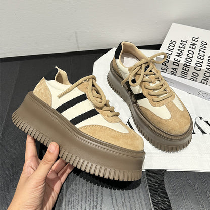 Vintage Stripe Chunky Sneakers