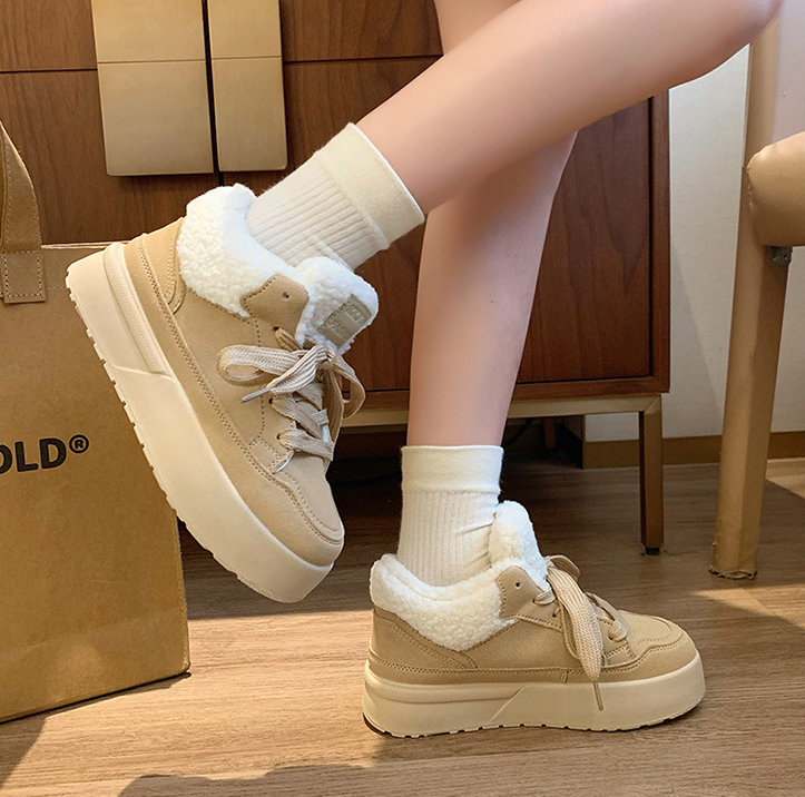 Cozy Suede Casual Winter Sneakers