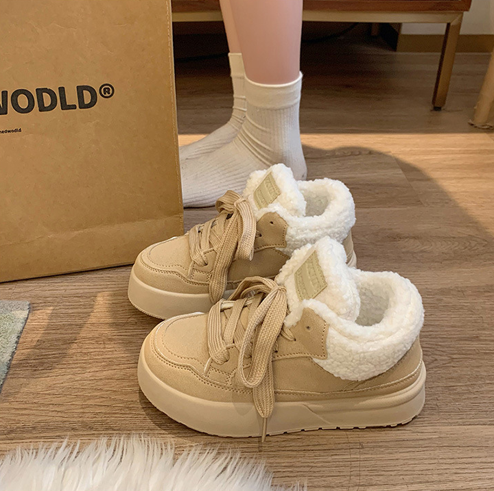 Cozy Suede Casual Winter Sneakers